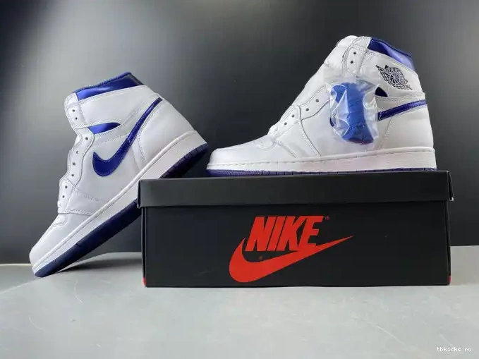 Rep TB (2016) Metallic 1 Retro Navy 555088-106 Air Jordan 0615
